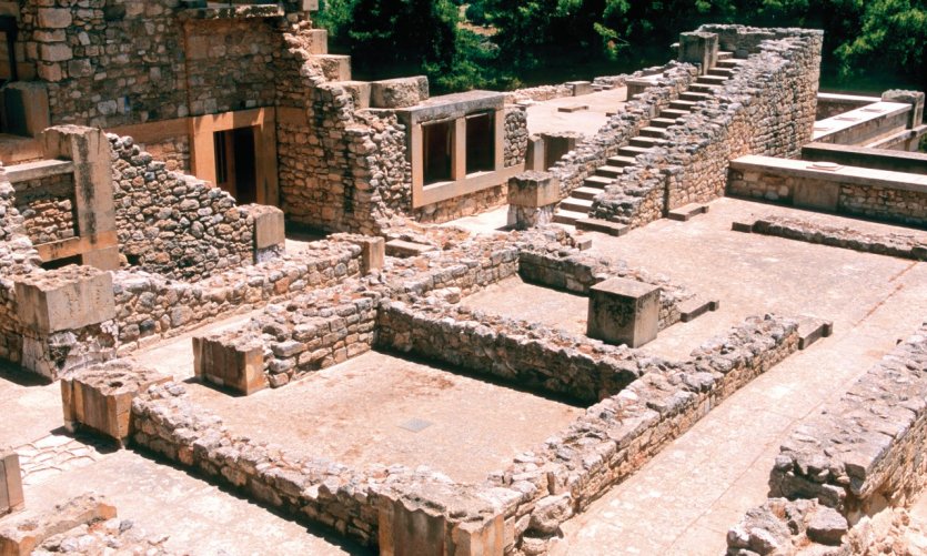 <p>Site minoen de Cnossos.</p> <p>Site minoen de Cnossos.</p>