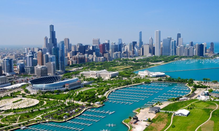 Downtown Chicago. Downtown Chicago.