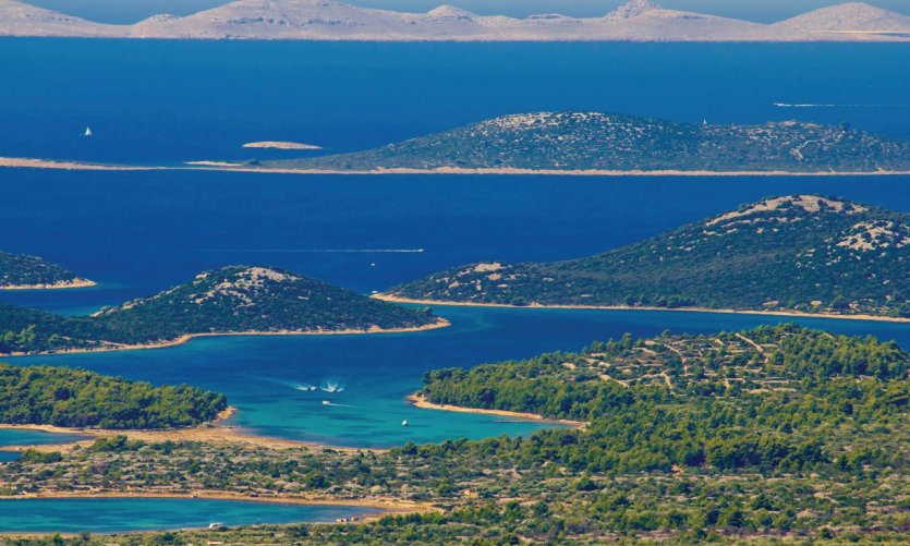 Kornati national park. Kornati national park.