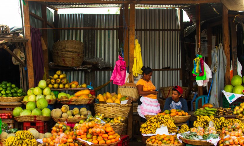 <p>Marché central de Masaya.</p> <p>Marché central de Masaya.</p>