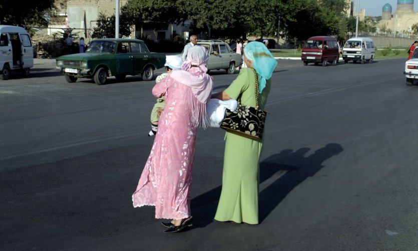 Femmes ouzbekes. Femmes ouzbekes.