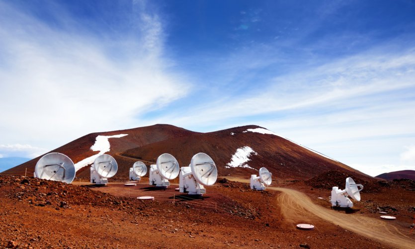 Maunea Kea Observatories, Hawaï. Maunea Kea Observatories, Hawaï.