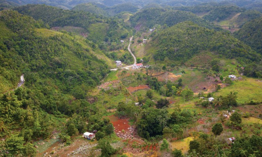 <p>Jamaica countryside near Nine Mile.</p> <p>Jamaica countryside near Nine Mile.</p>