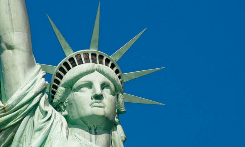 <p>Statue of Liberty on Liberty Island.</p> <p>Statue of Liberty on Liberty Island.</p>