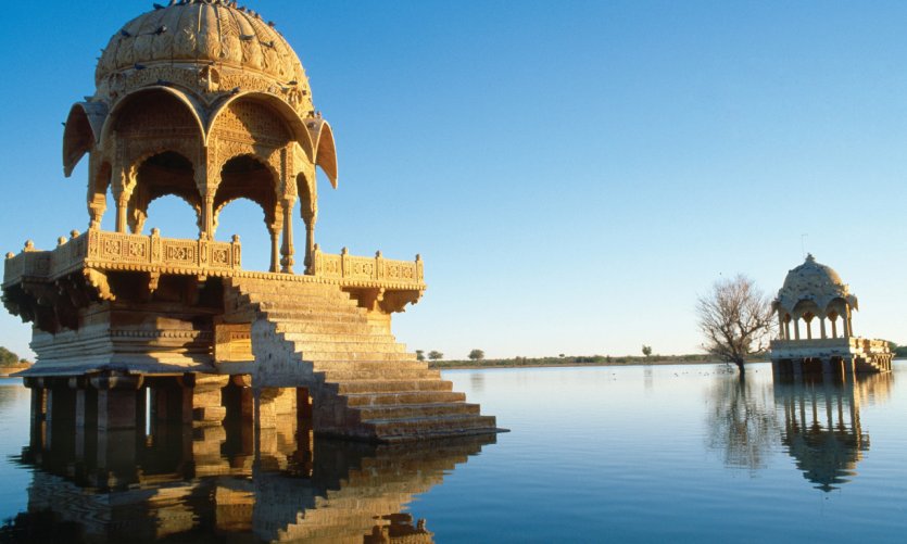 Lac Gadi Sagar, Jaisalmer. Lac Gadi Sagar, Jaisalmer.