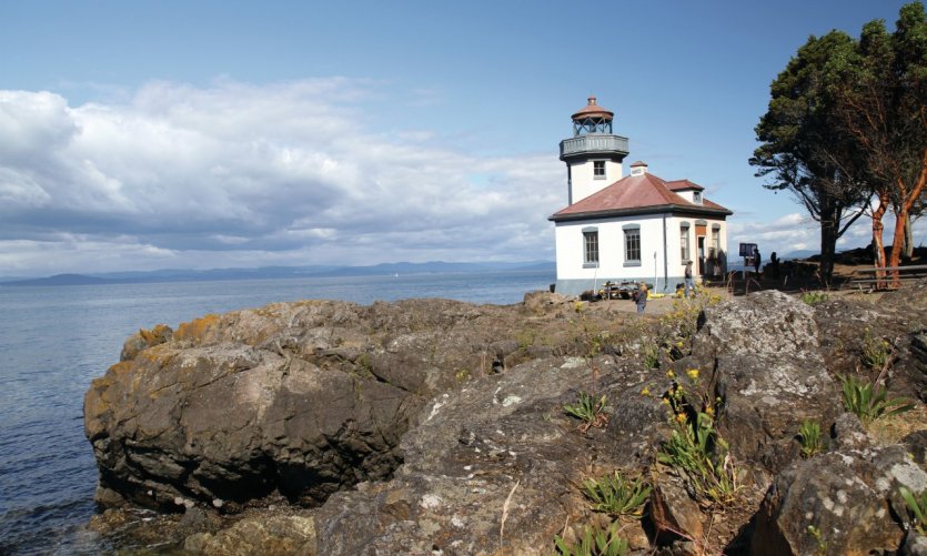 <p>Phare Lime Kiln Lighthouse, un spot conocido por la observación de las orcas.</p> <p>Phare Lime Kiln Lighthouse, un spot conocido por la observación de las orcas.</p>