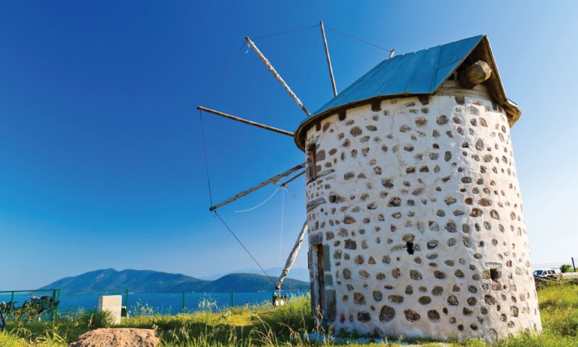 Vieux moulin près de Bodrum. Vieux moulin près de Bodrum.