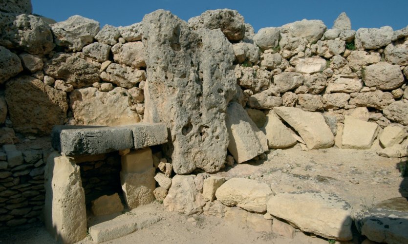 Ggantija temple. Ggantija temple.