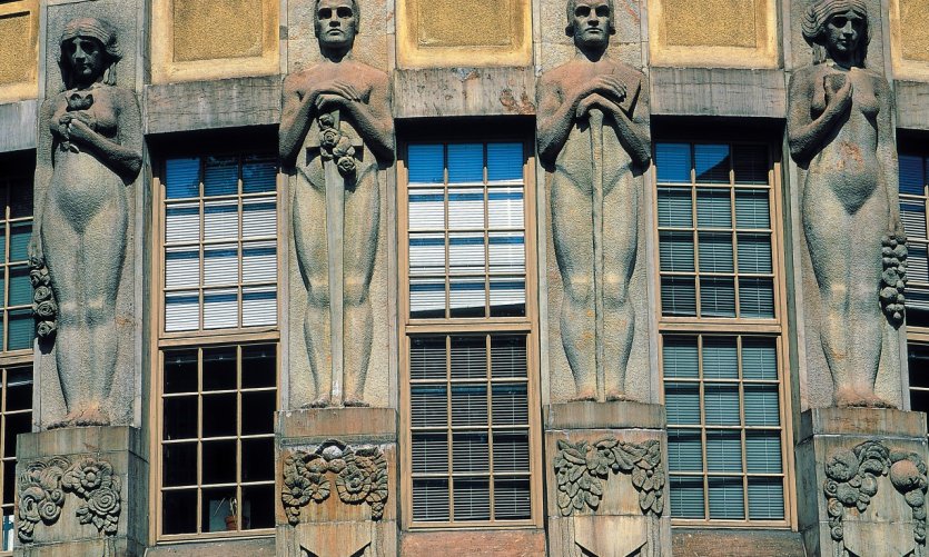 Mannerheimintie, façade Art Nouveau Mannerheimintie, façade Art Nouveau