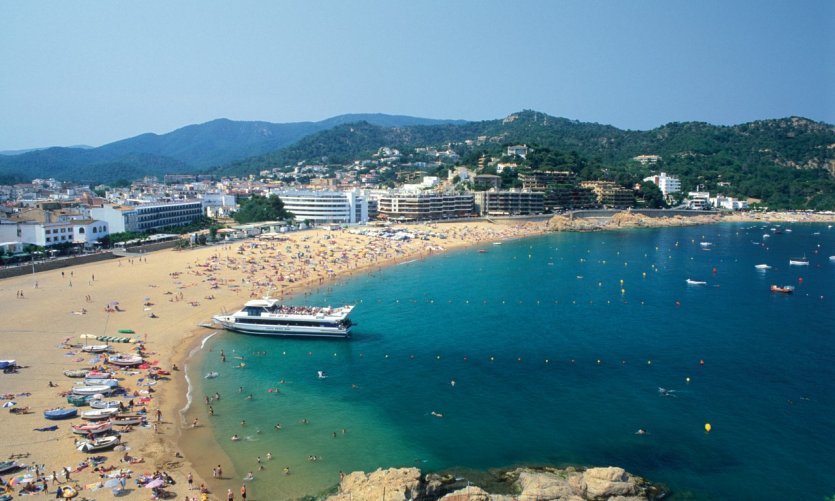 Tossa de Mar sur la Costa Brava. Tossa de Mar sur la Costa Brava.