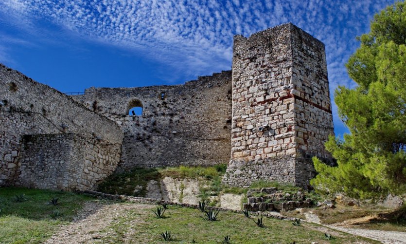 La Citadelle de Berat. La Citadelle de Berat.