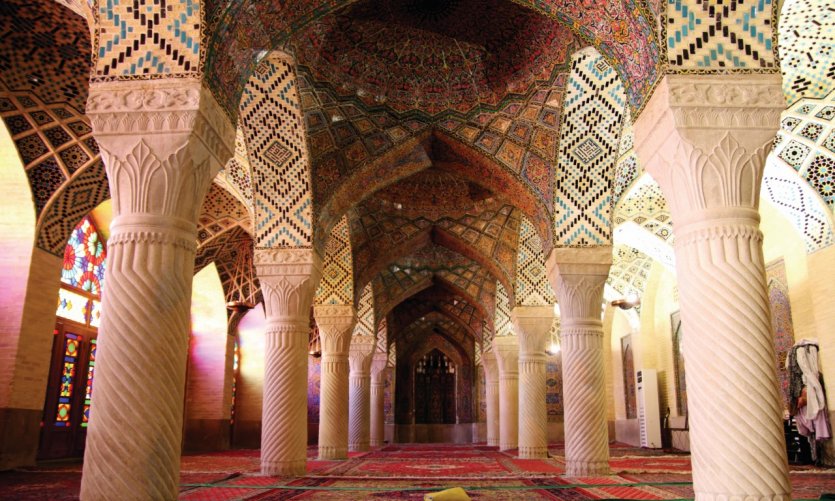 Mosquée Nasir-ol-Molk, Chiraz. Mosquée Nasir-ol-Molk, Chiraz.