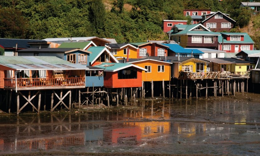 <p>Castro, sur l'île de Chiloé.</p> <p>Castro, sur l'île de Chiloé.</p>