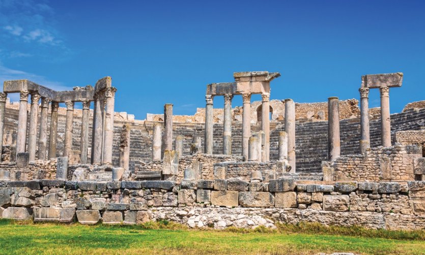 <p>Archaeological site of Dougga.</p> <p>Archaeological site of Dougga.</p>