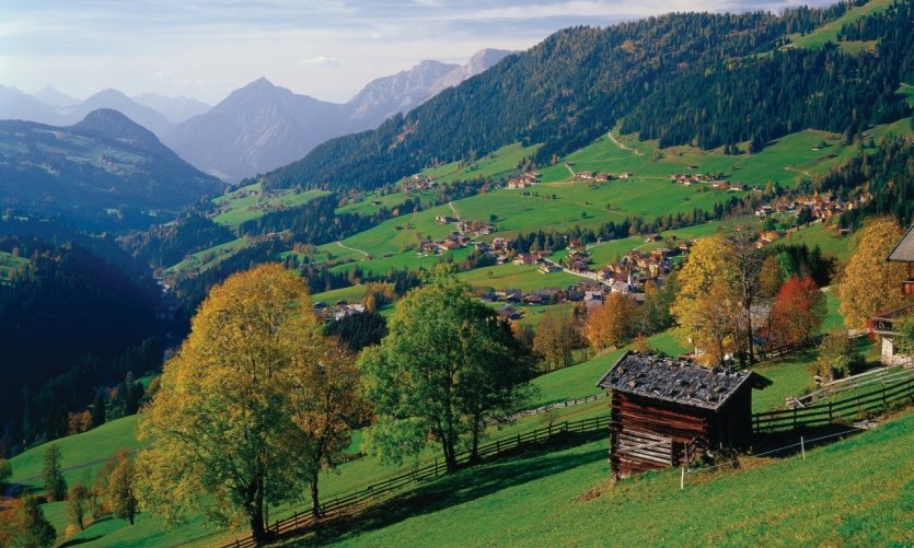 <p>Pueblo de Alpbach.</p> <p>Pueblo de Alpbach.</p>