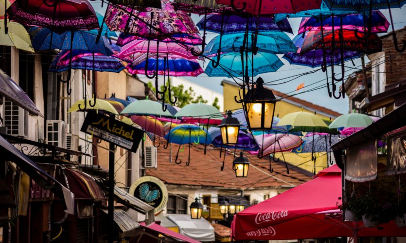 <p>Dans les ruelles de la Čaršija, la vielle ville ottomane, à Skopje.</p> <p>Dans les ruelles de la Čaršija, la vielle ville ottomane, à Skopje.</p>