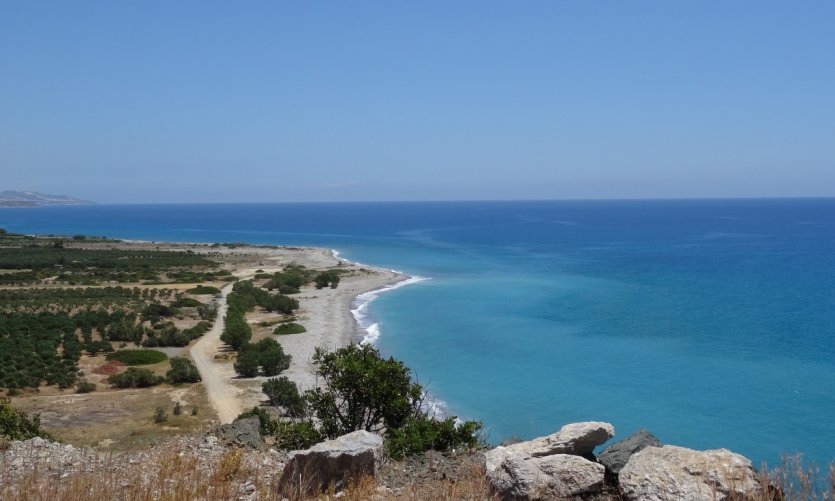 <p>Tsoutsouros, côte sud-ouest.</p> <p>Tsoutsouros, côte sud-ouest.</p>