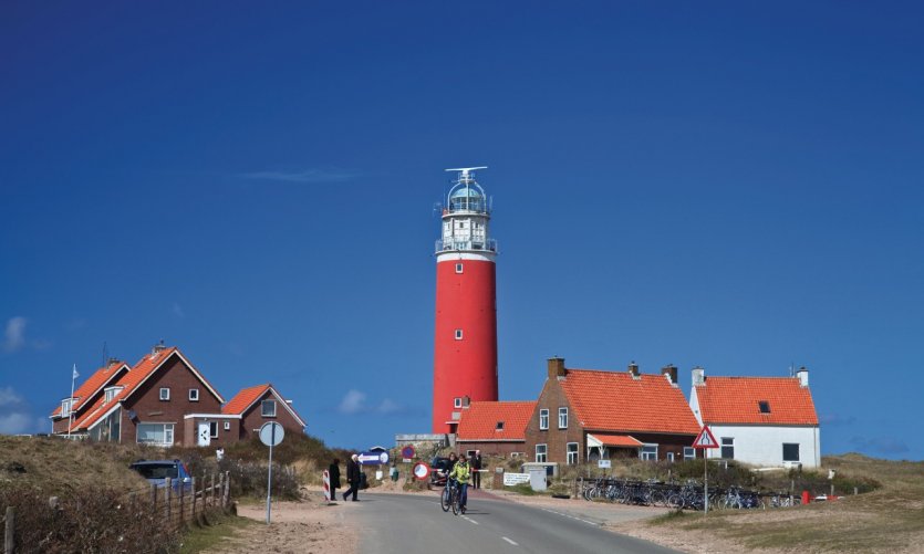 Le phare de Texel domine l'île. Le phare de Texel domine l'île.
