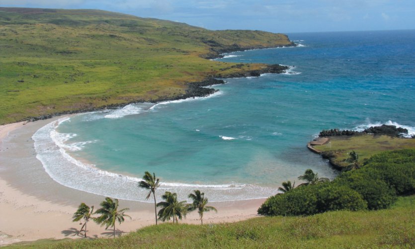 Plage de l'île de Pâques Plage de l'île de Pâques