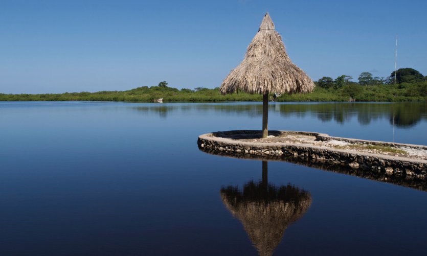Lagon de la Isla de Utila. Lagon de la Isla de Utila.