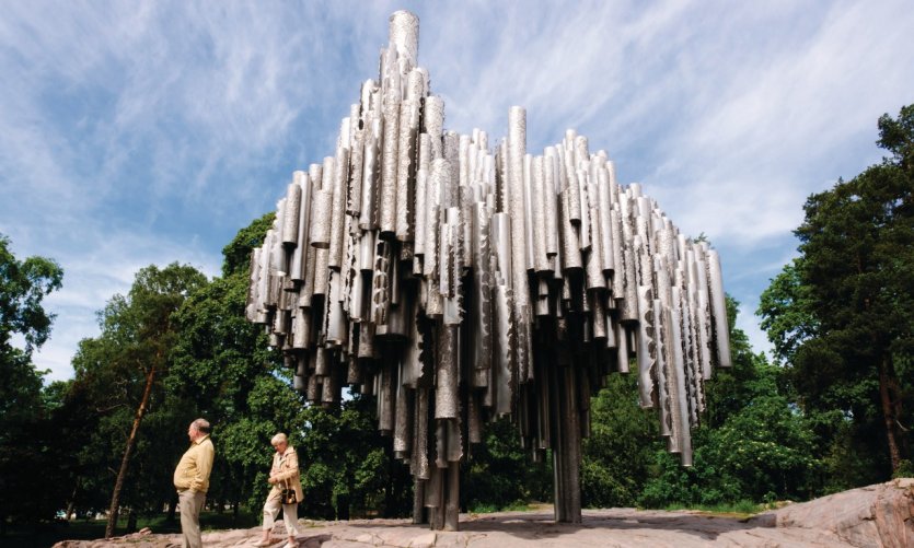 <p>Le Monument Sibelius.</p> <p>Le Monument Sibelius.</p>