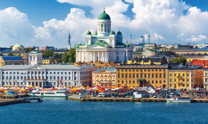 Panorama d'Helsinki. Panorama d'Helsinki.