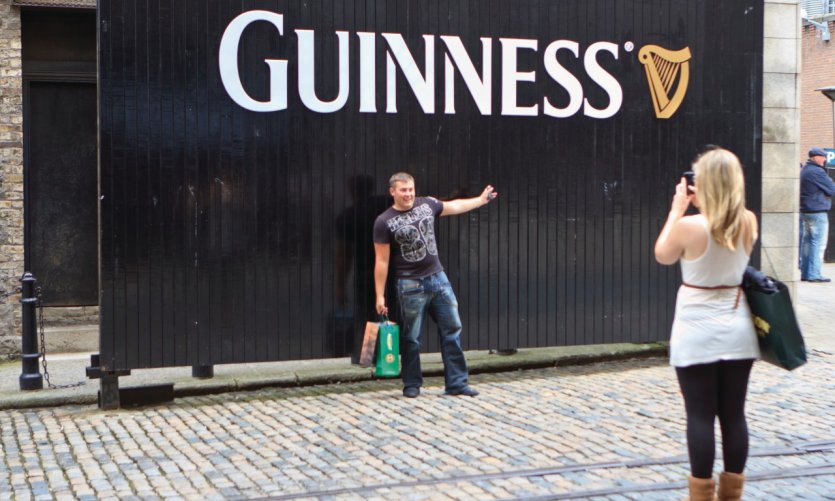 La brasserie Guinness, passage obligé des amateurs de bière ! La brasserie Guinness, passage obligé des amateurs de bière !