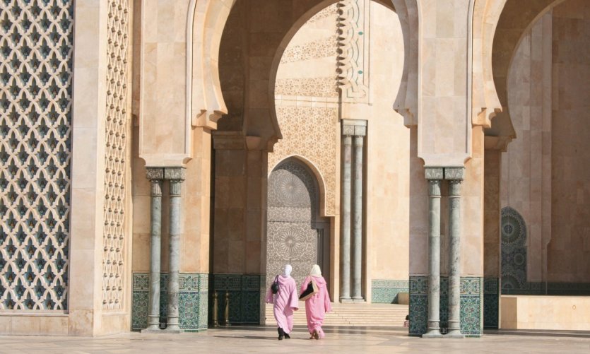 Mosquée Hassan II. Mosquée Hassan II.