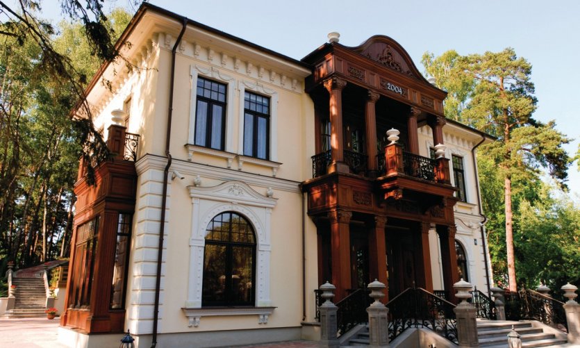Villa de la presqu'île de Jūrmala. Villa de la presqu'île de Jūrmala.