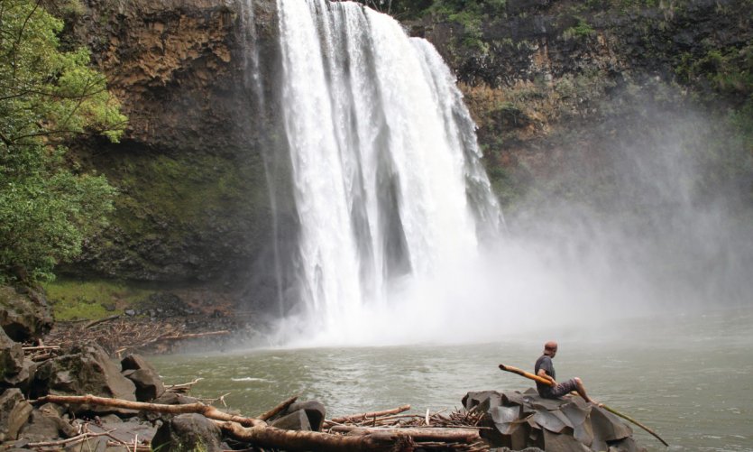 <p>Wailua Falls.</p> <p>Wailua Falls.</p>