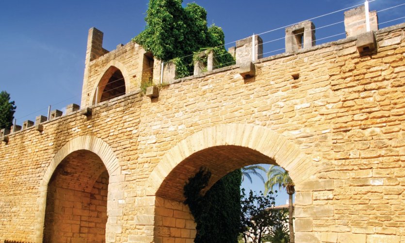<p>Puerta de la muralla de Alcúdia.</p> <p>Puerta de la muralla de Alcúdia.</p>