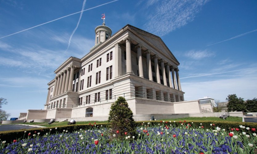 Capitol de Tennesse en Nashville. Capitol de Tennesse en Nashville.