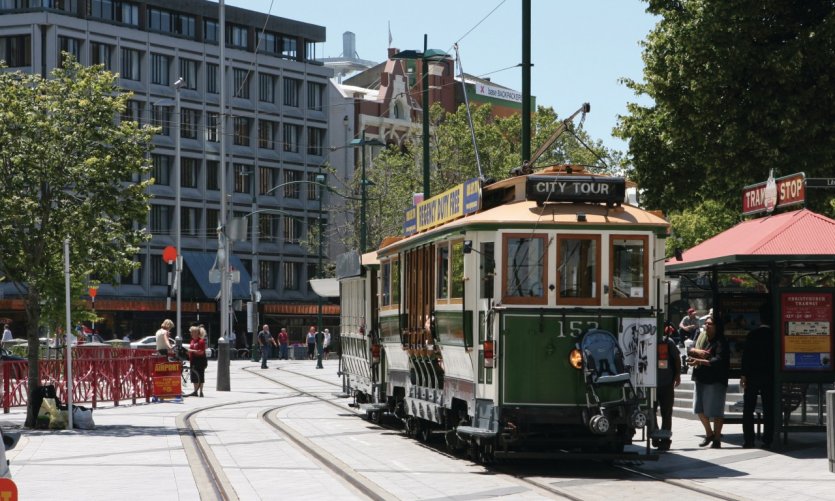 Tramway de Christchurch. Tramway de Christchurch.