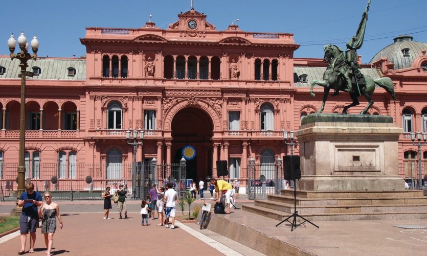 Casa Rosada, palais présidentiel. Casa Rosada, palais présidentiel.