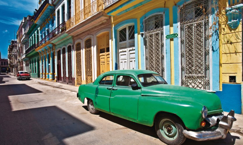In the streets of Havana. In the streets of Havana.