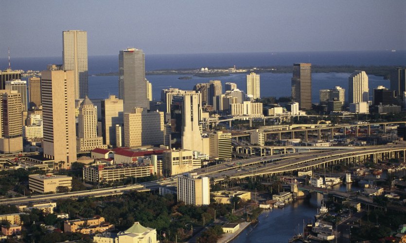 Vista general de Miami. Vista general de Miami.