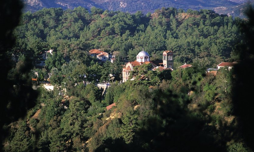 Village de Platres. Village de Platres.