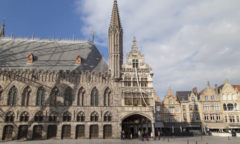 <p>La ville d'Ypres.</p> <p>La ville d'Ypres.</p>
