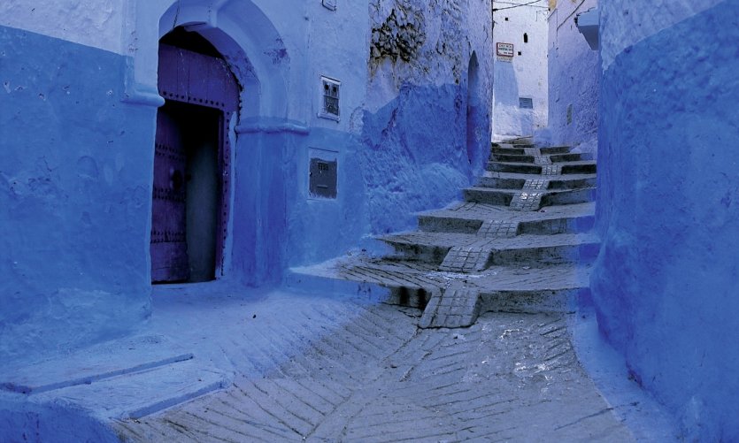 Ruelle de Chefchaouen. Ruelle de Chefchaouen.