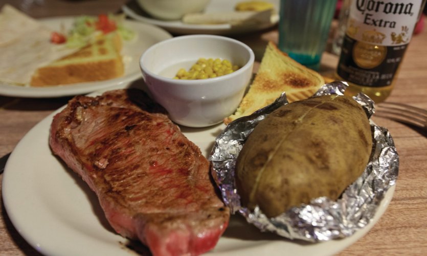 Steak. Steak.
