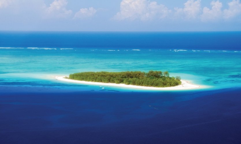 <p>La petite île de Mnemba.</p> <p>La petite île de Mnemba.</p>