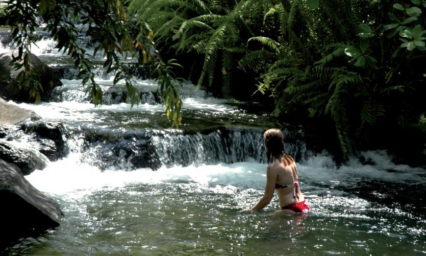 Tabacón Hot Springs dans le parc du volcan Arenal Tabacón Hot Springs dans le parc du volcan Arenal