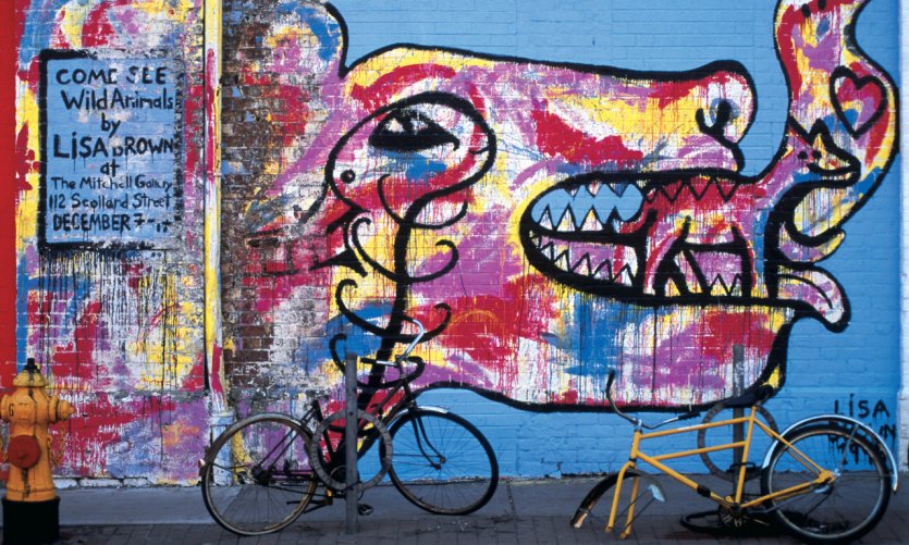 <p>Street art à Toronto.</p> <p>Street art à Toronto.</p>