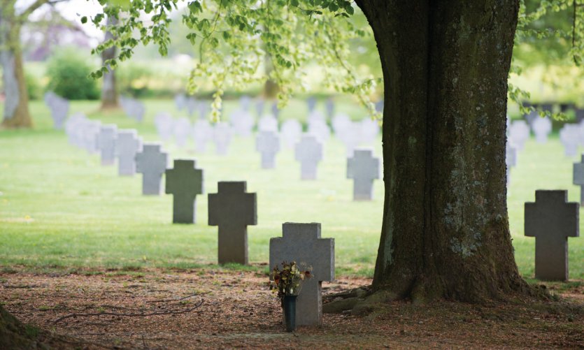 Cimetière militaire allemand. Cimetière militaire allemand.