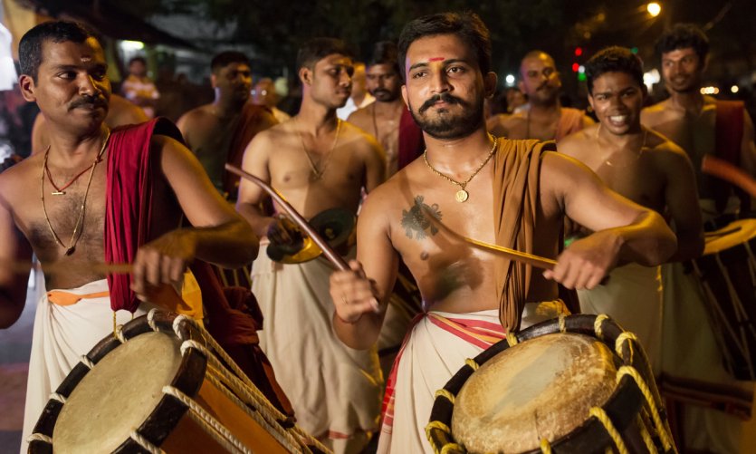 Musiciens de Kochi. Musiciens de Kochi.