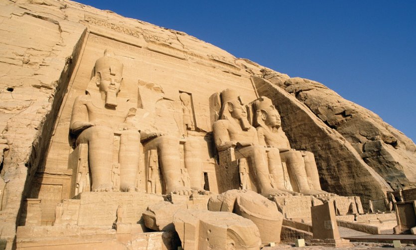 Le Grand Temple de Ramsès II. Le Grand Temple de Ramsès II.
