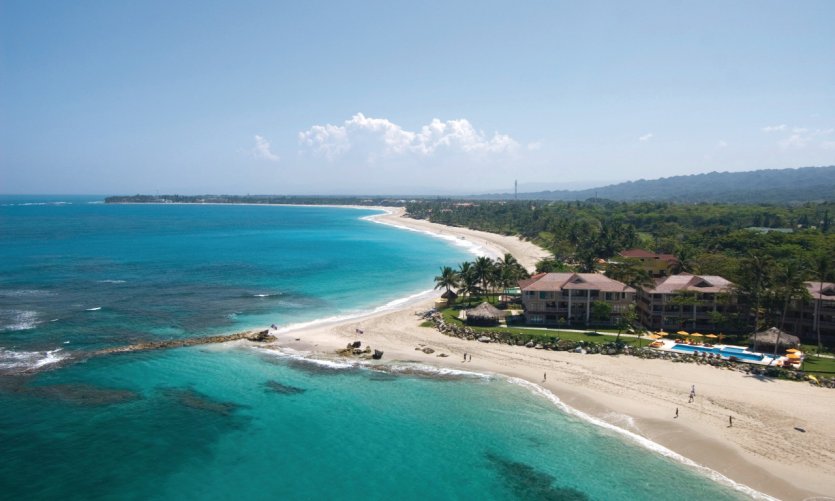 Plage de Cabarete. Plage de Cabarete.