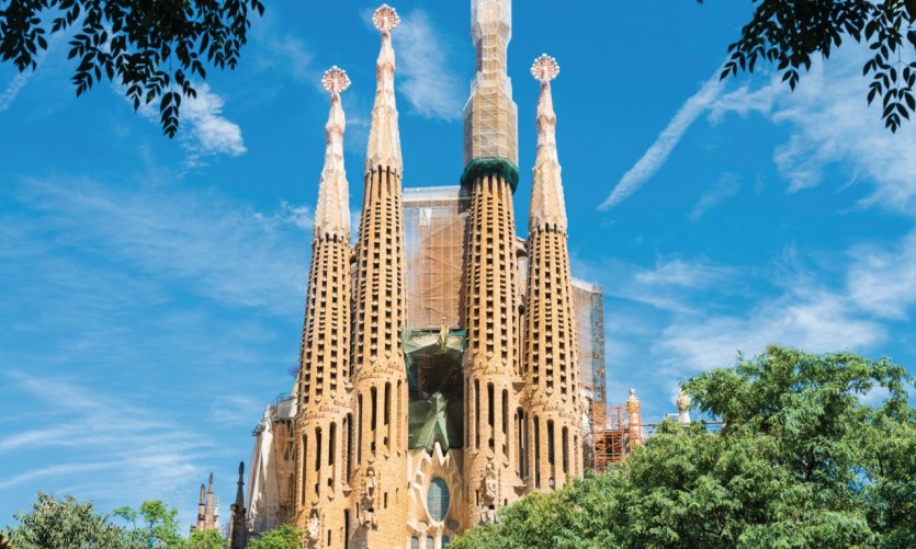 La célèbre Sagrada Família. La célèbre Sagrada Família.