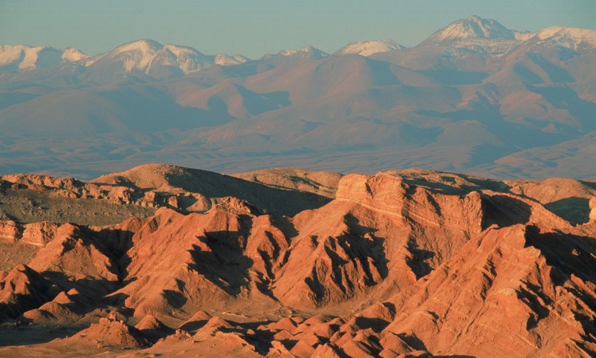 Vue des montagnes de San Pedro de Atacama Vue des montagnes de San Pedro de Atacama
