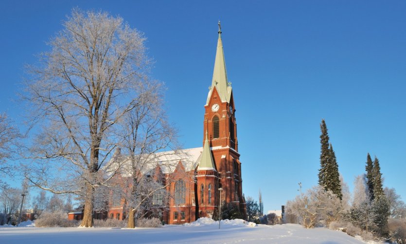 Cathédrale de Mikkeli. Cathédrale de Mikkeli.